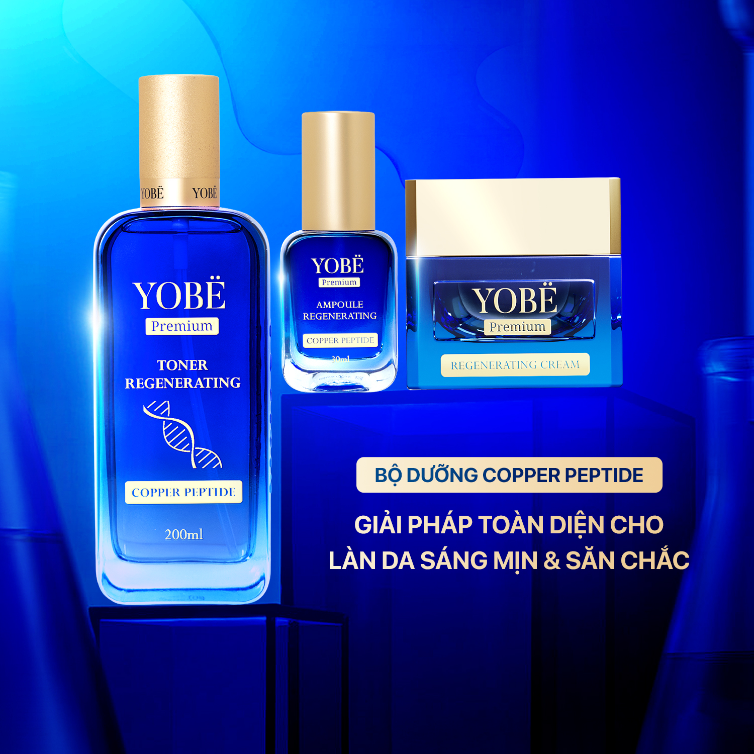 YOBE với thành phần Copper Peptide: Không đơn thuần chỉ là hoạt chất phục hồi