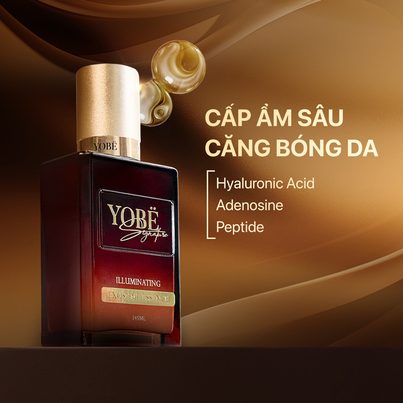 Nước Thần Dưỡng Trắng Da Và Mờ Nám Yobe Signature 145mL