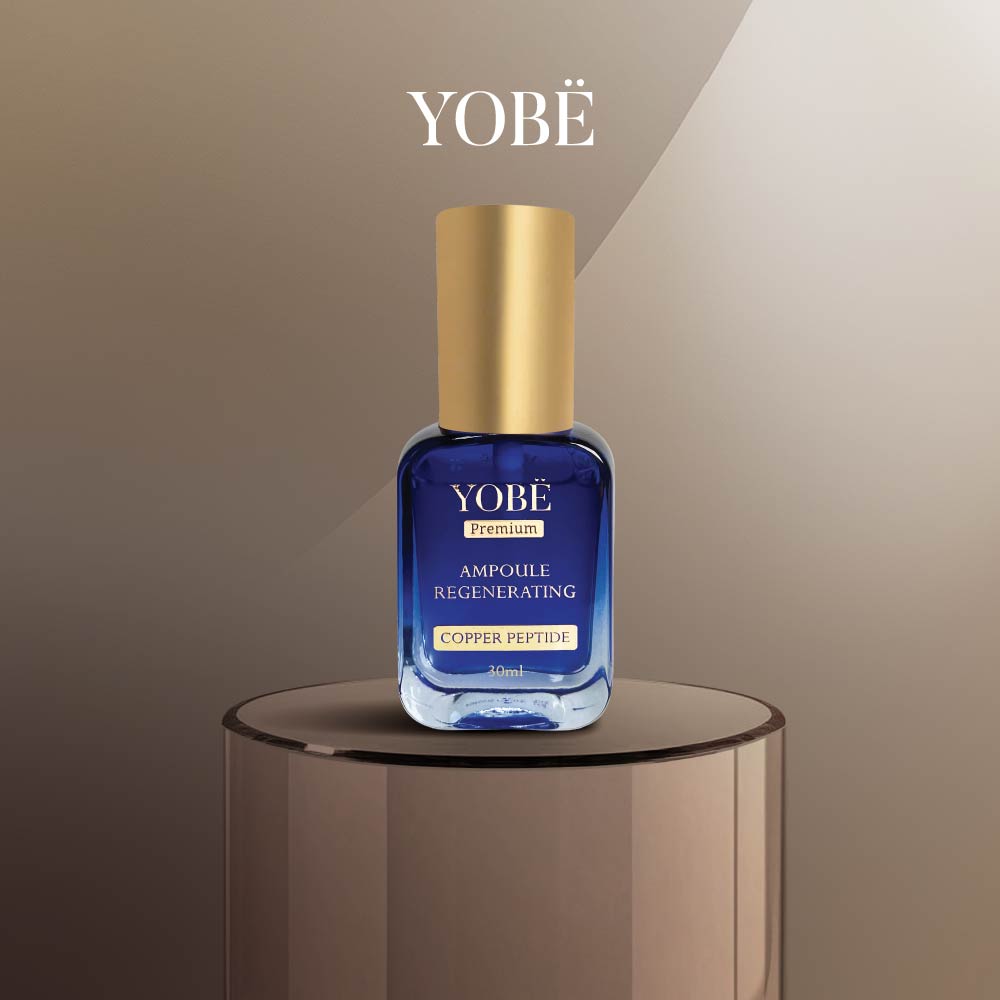 Tinh Chất Tái Tạo Phục Hồi Và Căng Bóng Da Chuyên Sâu YOBE Premium Copper Peptide 30ml 