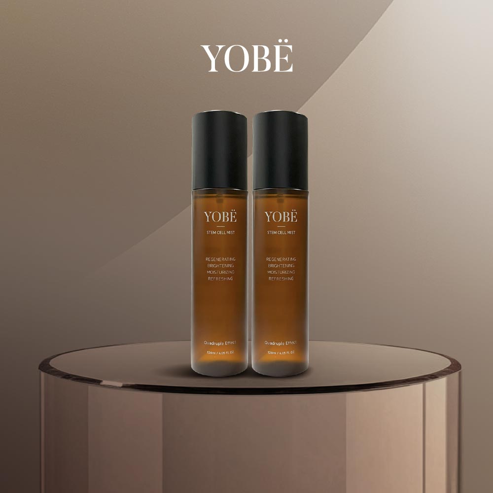 Combo 2 Xịt Dưỡng Tế bào Gốc Căng Bóng Tái Tạo Da Yobe 120mL