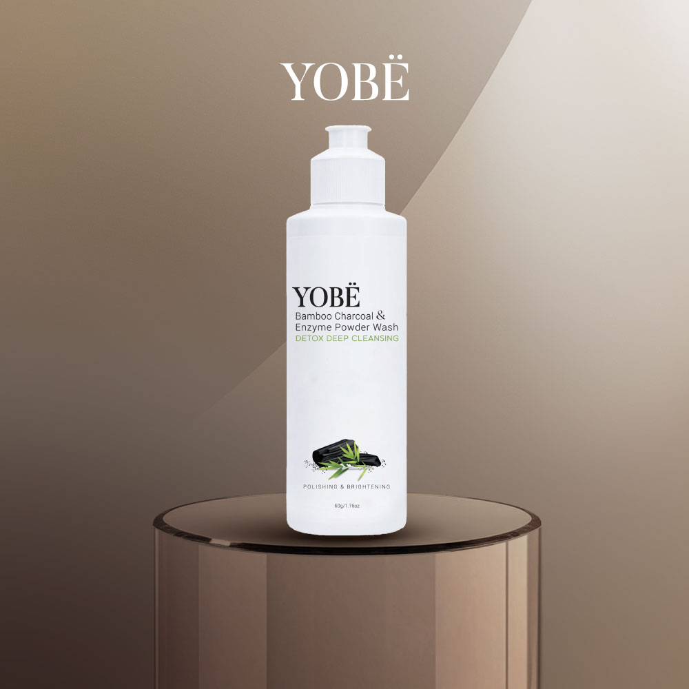 Bột Rửa Mặt Enzyme và Than Tre Hoạt Tính Yobe 60g
