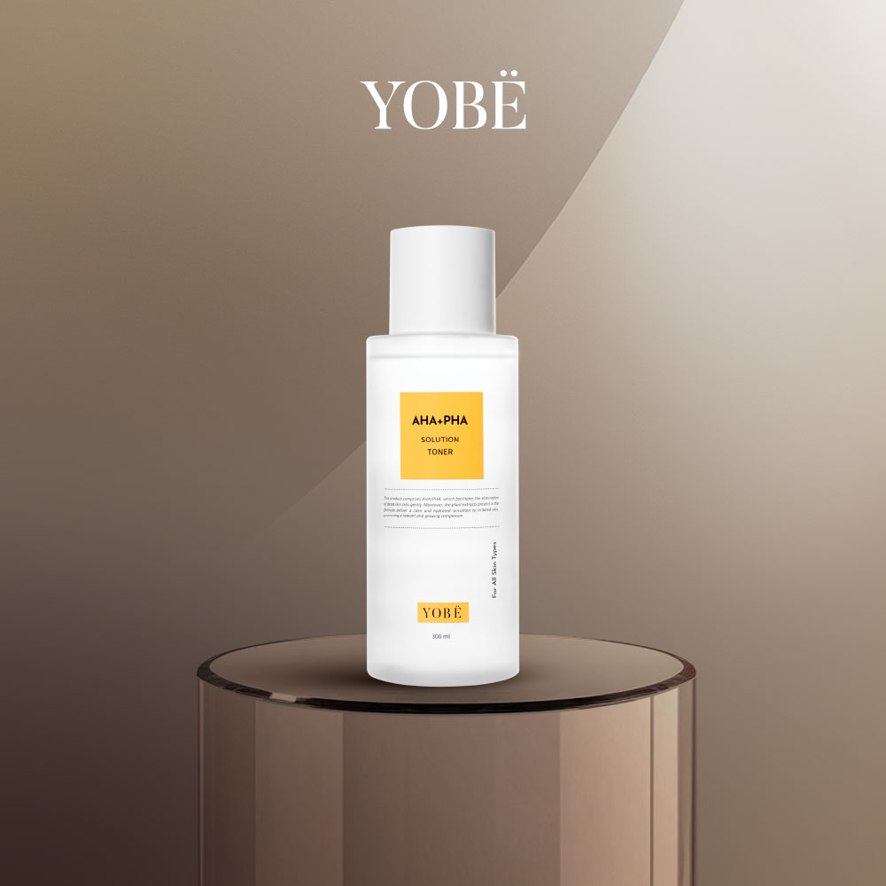 Toner AHA/PHA Cân Bằng pH & Làm Sạch Sâu Yobe 300mL