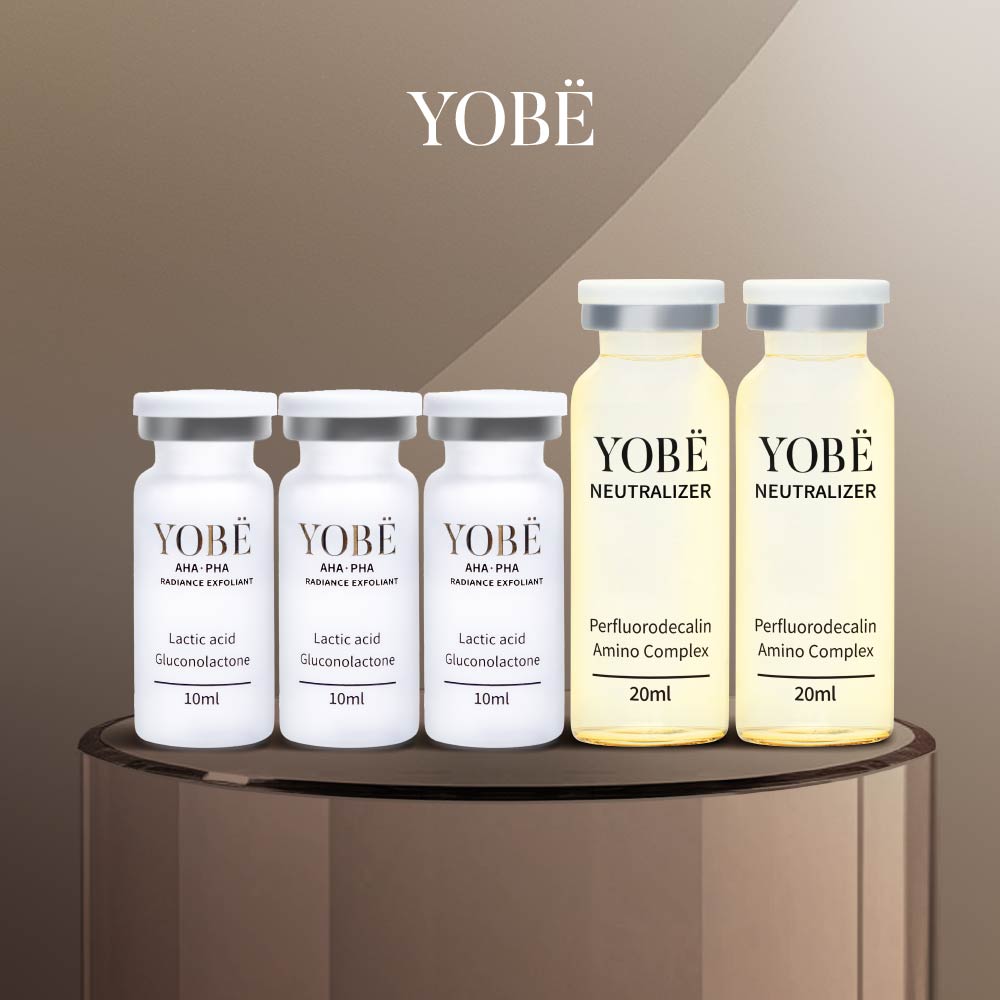 Combo 3 Peel Tái Tạo Da AHA PHA & 2 Trung Hoà pH Yobe
