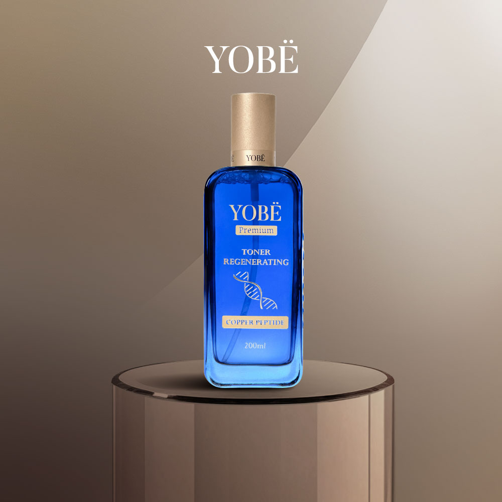 Toner Tái Sinh Làn Da & Ngăn Ngừa Thâm Nám Coppper Peptide YOBE 200mL