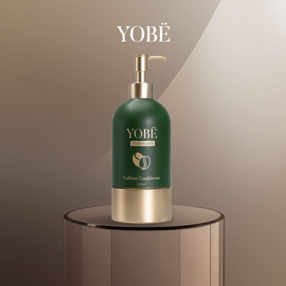 Dầu Xả Phục Hồi Dưỡng Mềm Mượt Tóc YOBE Premium Caffeine Conditioner 500mL
