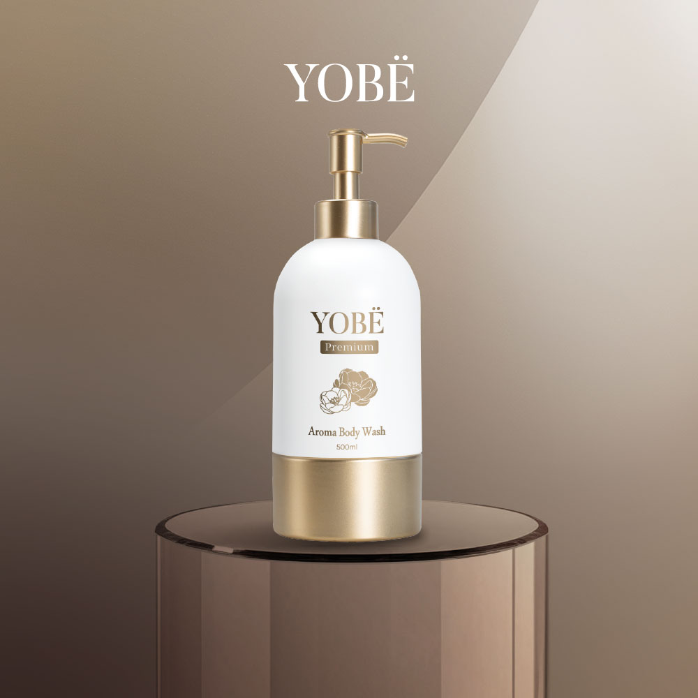 Sữa tắm Dưỡng Ẩm Mềm Mịn Da Tinh Dầu Thơm Aroma YOBE 500 mL