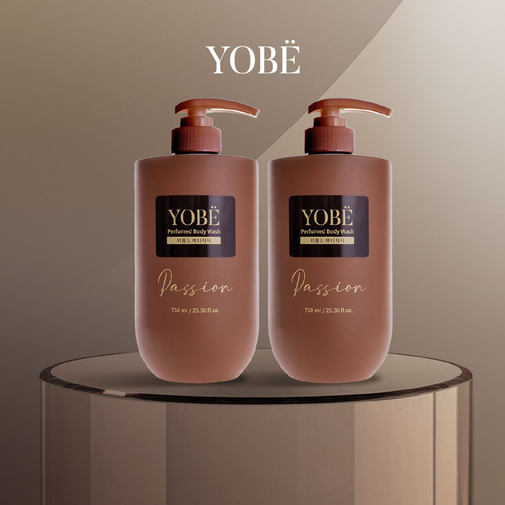 Combo 02 Sữa Tắm Nước Hoa Dưỡng Ẩm Da YOBE Passion Perfumed Body Wash 750ml