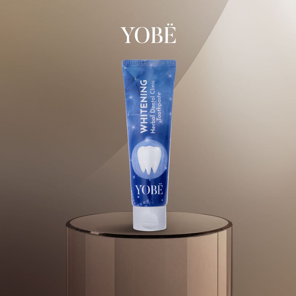 Kem Đánh Răng Trắng Răng Thảo Dược Nha Khoa YOBE Whitening Herbal Dental Clinic Toothpaste